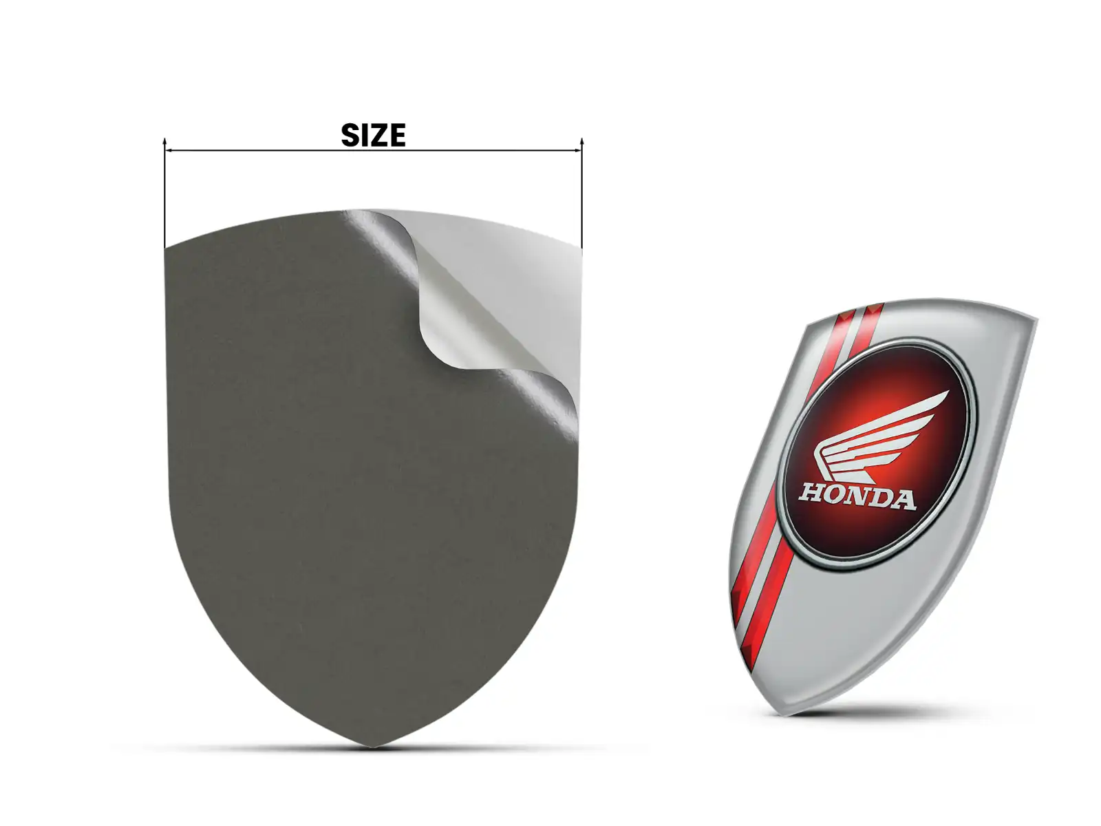 Honda Etichette Adesive Affari Pro Max Resiliente Look